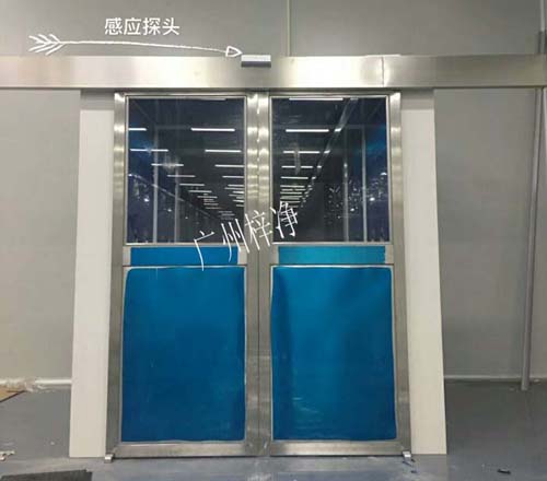 冷板烤漆自動平開門風淋室 冷板烤漆自動平開門風淋室