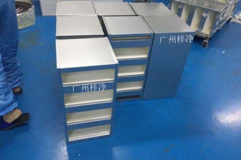 塑膠框組合式高效過濾器風量